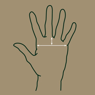 How to measure riding gloves
