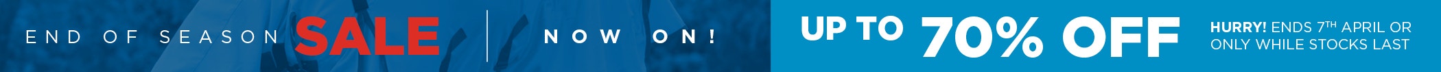 End of Season Sale