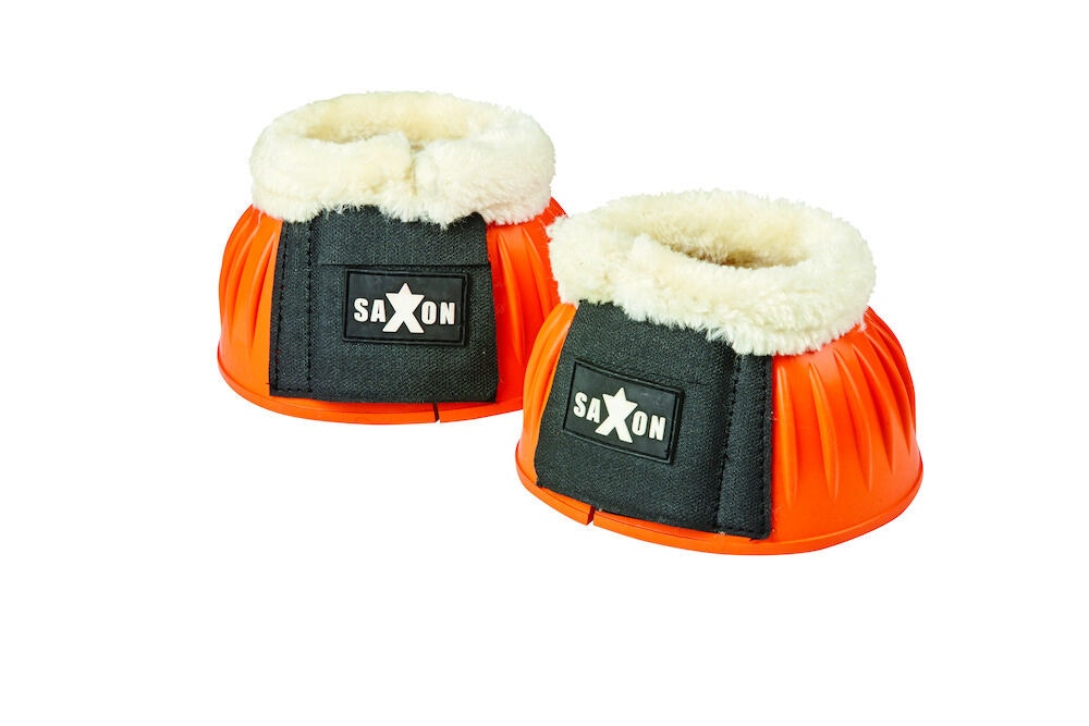  Fleece Trim Rubber Bell Boots