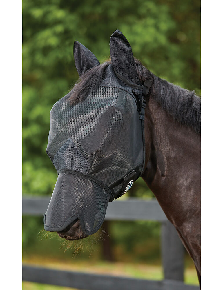 ComFiTec Double Dart Deluxe Fly Mask With Ears And Nose