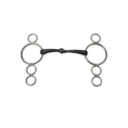  Sweet Iron Jointed 3 Ring Dutch Gag Bit