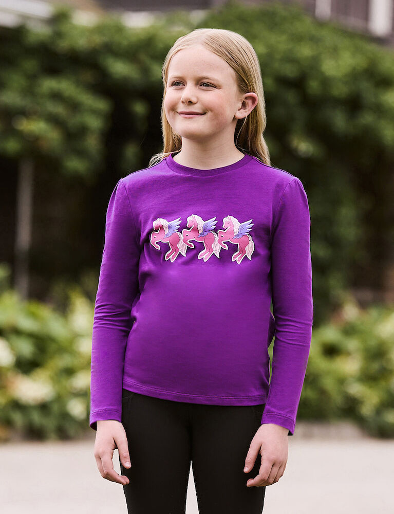  Kids Poppy Puff Sleeve Tee