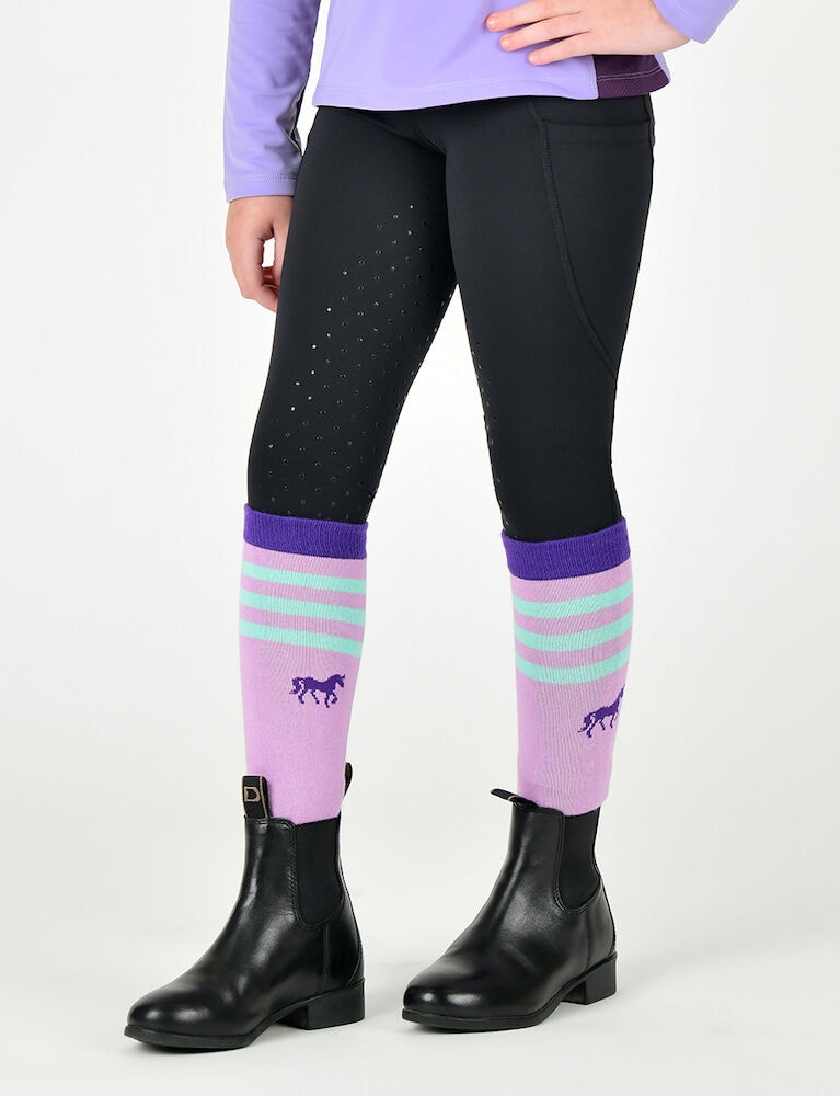  Kids Thermal Riding Tights