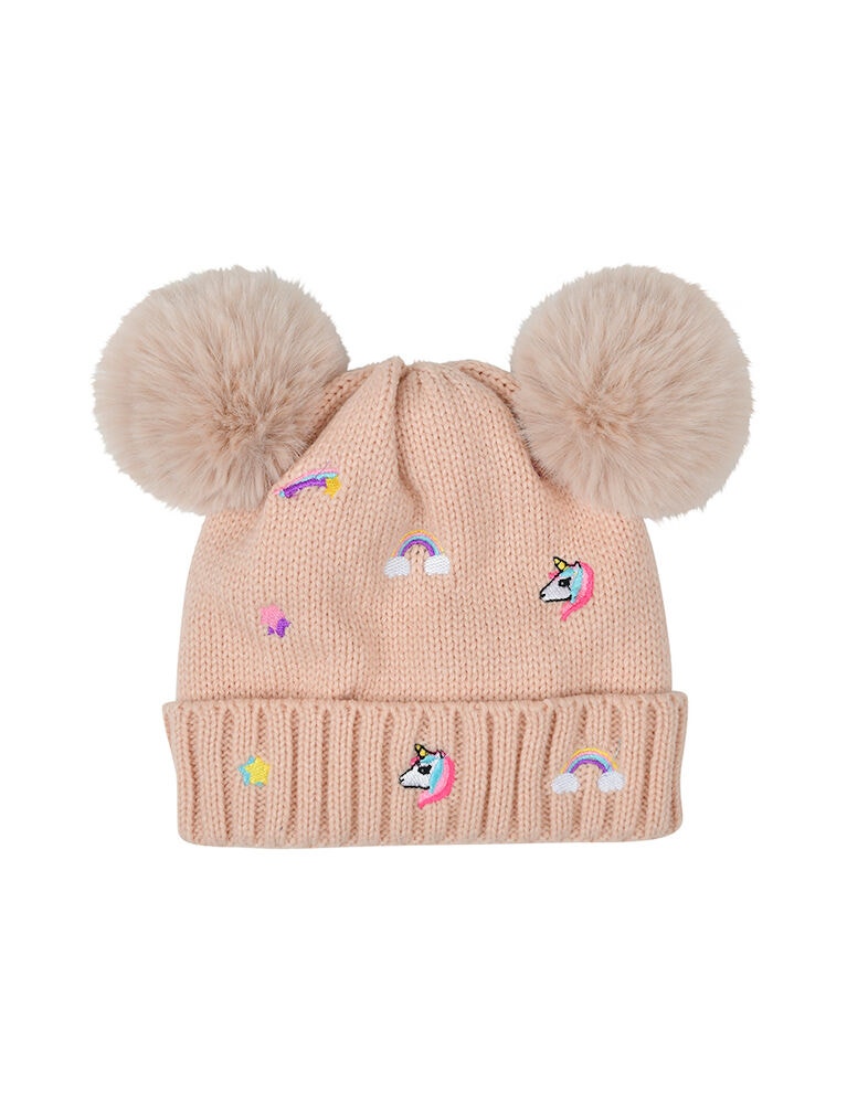  Kids Embroidered Fun Beanie