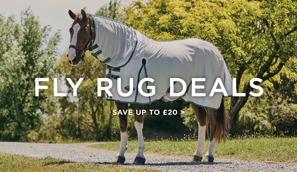 save up to £20 on selected fly rugs